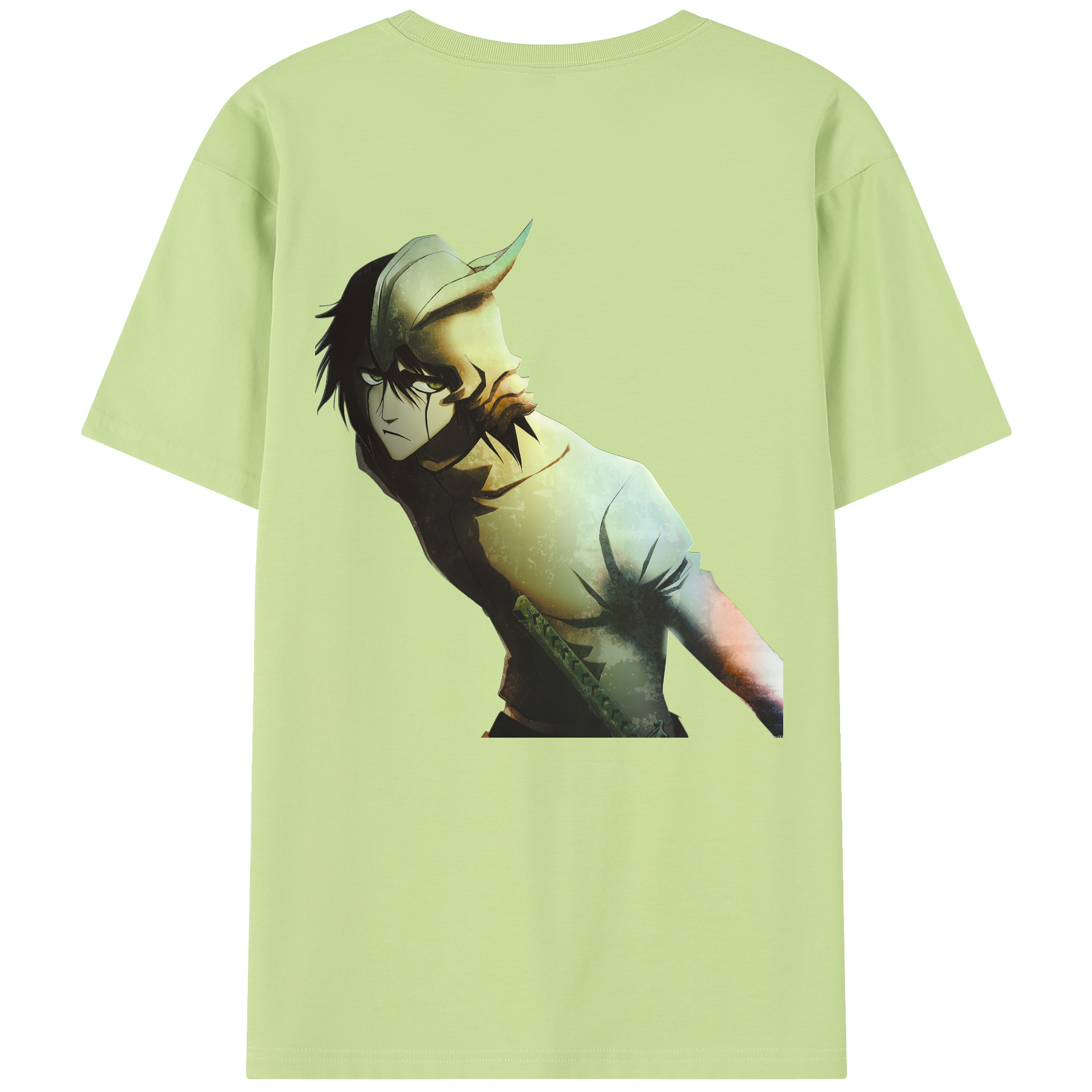 （画像用） ブリーチ ウルキオラ·シファー BLEACH Ulquiorra cifer 綿100％半袖Tシャツ（背面プリント）